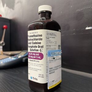 Promethazine hydrochloride and codiene
