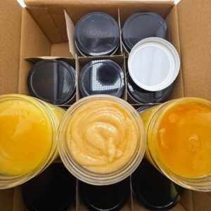 Unlabeled wax badder jars( licensed and clean